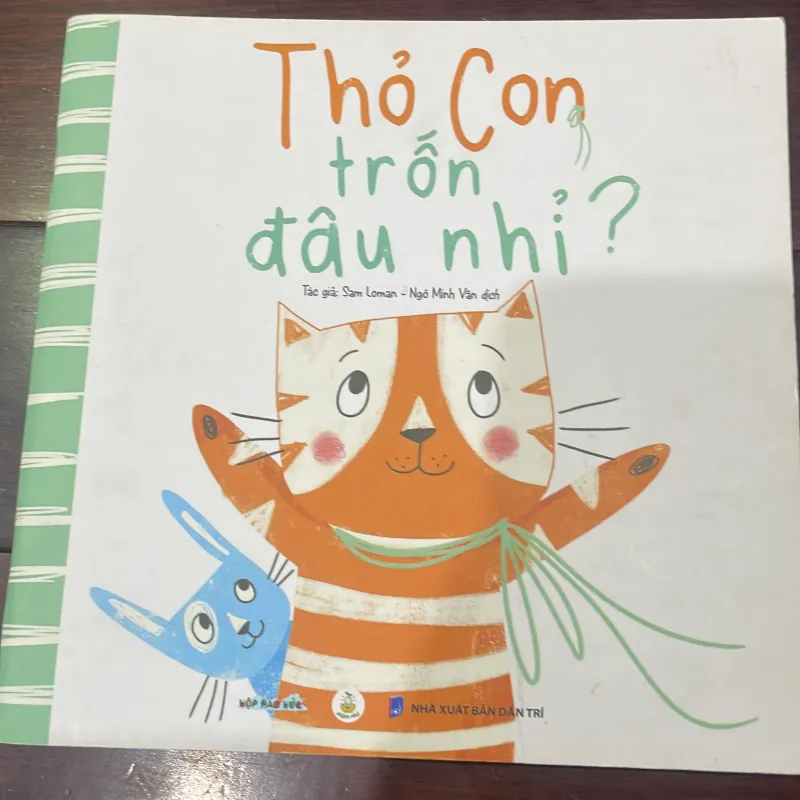 THỎ CON TRỐN ĐÂU NHỈ - hộp háo hức / sách song ngữ  1028153