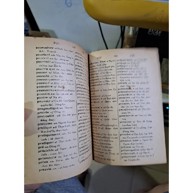 Từ điển Pháp Việt mới 80% ố rách gáy 1991 HỌC NGOẠI NGỮ HCM1709 560078