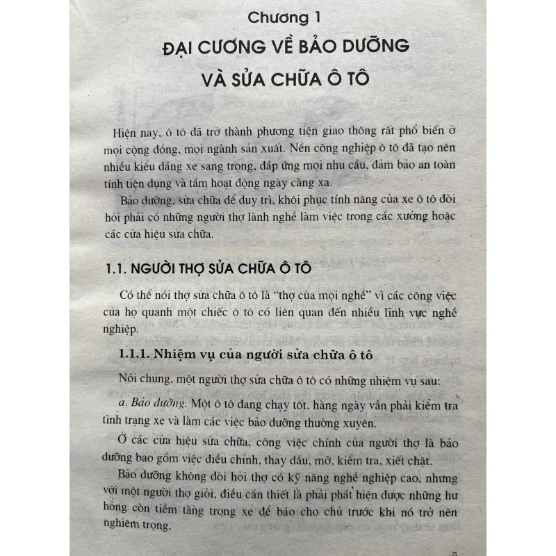 CẤU TẠO,SỬA CHỮA VÀ BẢO DƯỠNG ĐỘNG CƠ Ô TÔ 715383