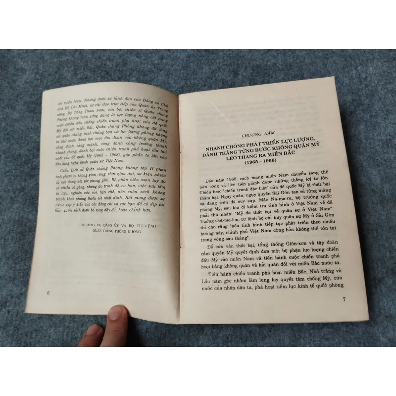 LỊCH SỬ QUÂN CHỦNG PHÒNG KHÔNG TẬP II 700903