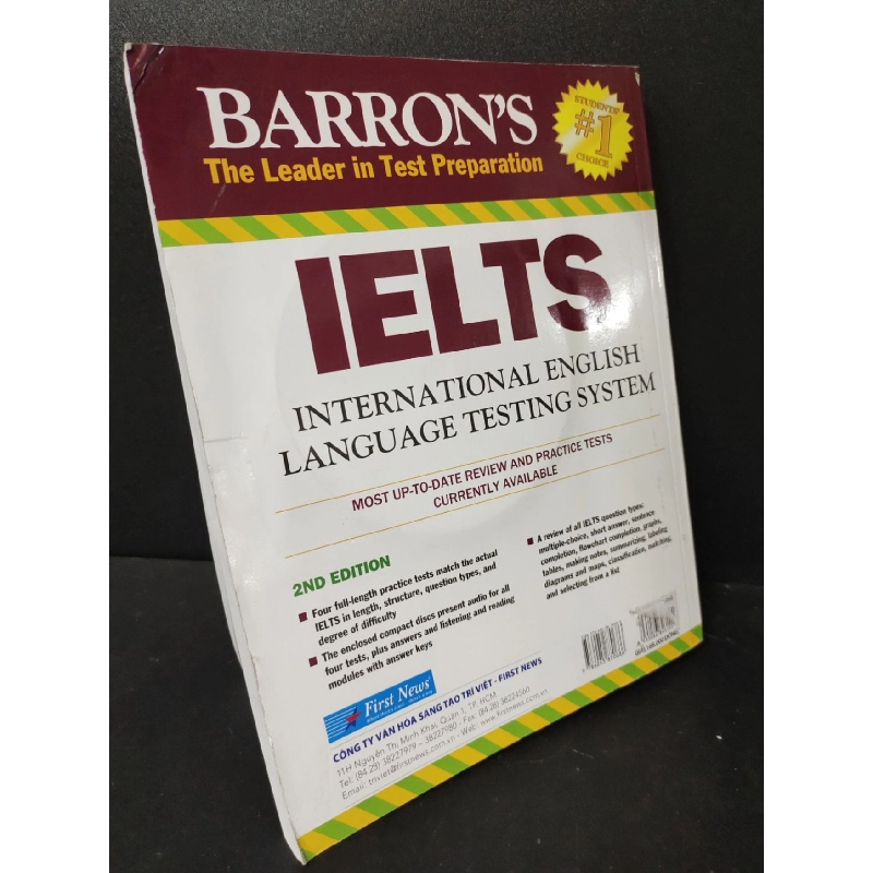 Ielts international english language testing system 2018 mới 85% HCM0411 912621