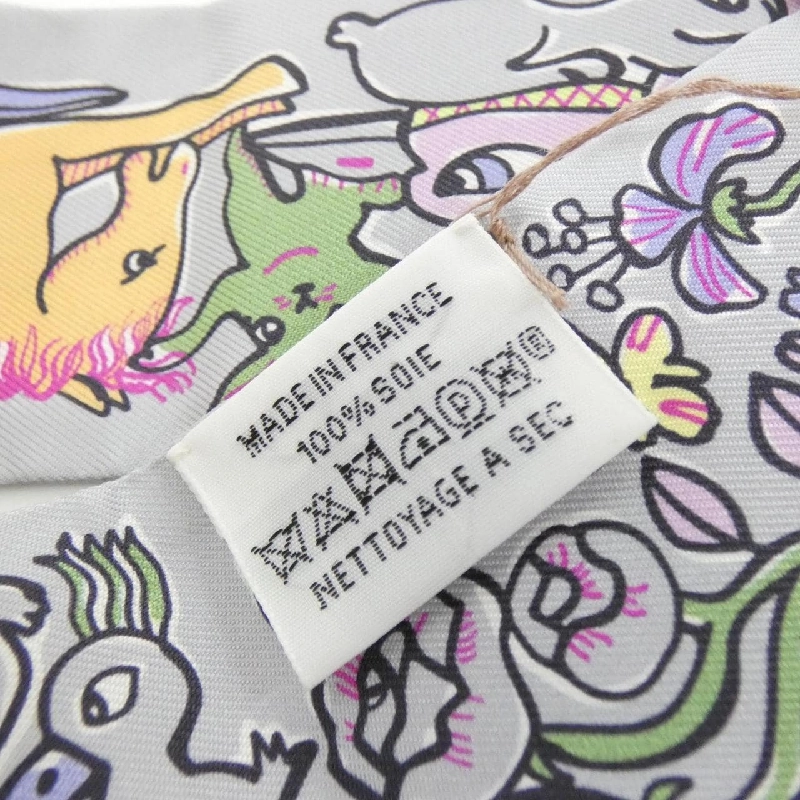 【Sản phẩm chưa sử dụng】Khăn quàng cổ Hermès MILLE ET UN LAPINS Twilly 064007S 625554