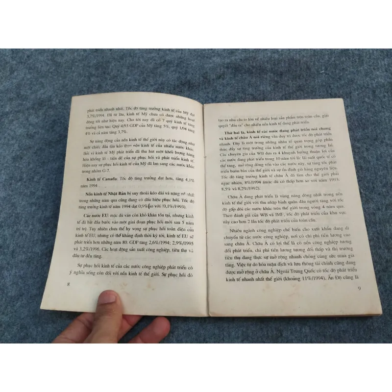 KINH TẾ THẾ GIỚI 1994: ĐẶC ĐIỂM VÀ TRIỂN VỌNG 937250