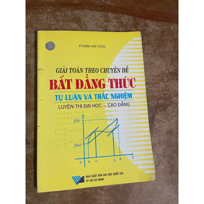 GIẢI TOÁN THEO CHUYÊN ĐỀ BẤT ĐẲNG THỨC 732932