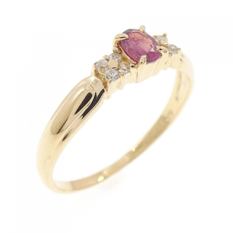 Nhẫn Ruby K18YG 0.19CT - Hàng hiệu Chính hãng 850613