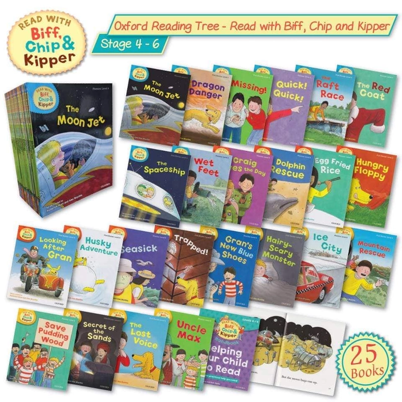 Oxford reading tree level 4-5-6 (bộ 25q nhập) 393188