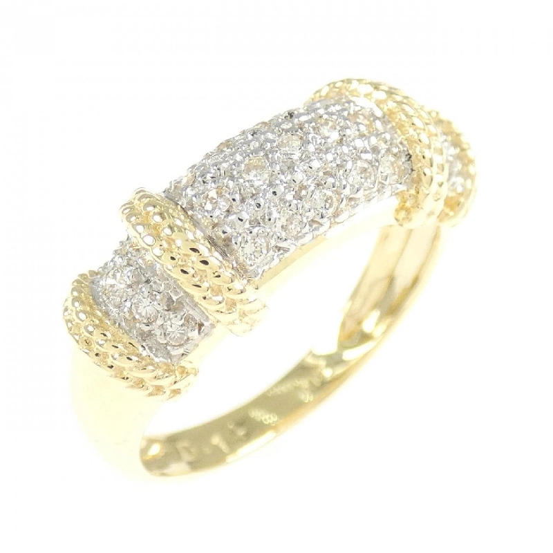 Nhẫn kim cương K18YG/K18WG 0.14CT 669161