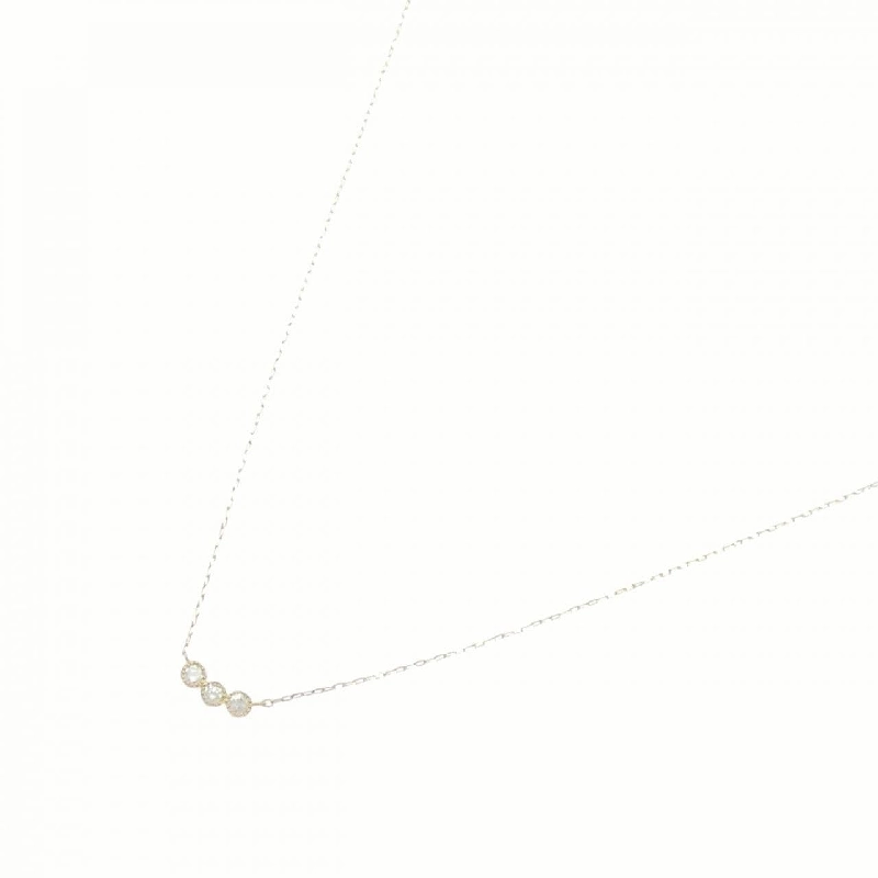 K18YG Dây chuyền kim cương 0.10CT - Hàng hiệu Chính hãng 858495