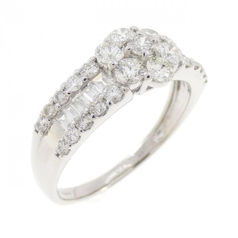 Nhẫn kim cương hoa PT900 1.00CT 672712