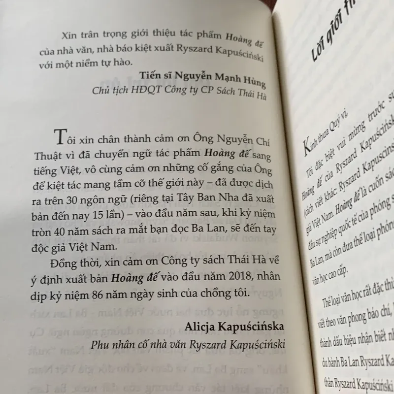 Hoàng đế, RYSZARD KAPUSCINSKI 674665