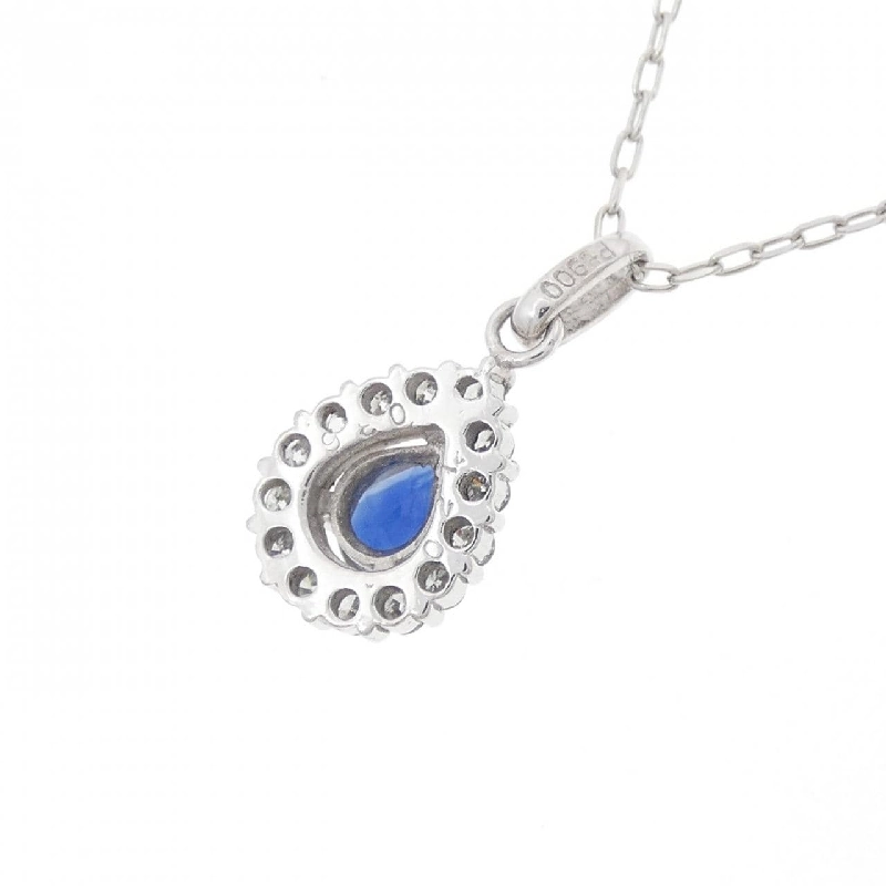 Dây chuyền Sapphire PT900/PT850 0.36CT - Hàng hiệu Chính hãng 860799