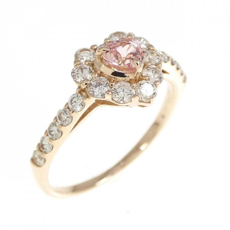 Nhẫn Sapphire K18PG hình trái tim 0.302CT 671641