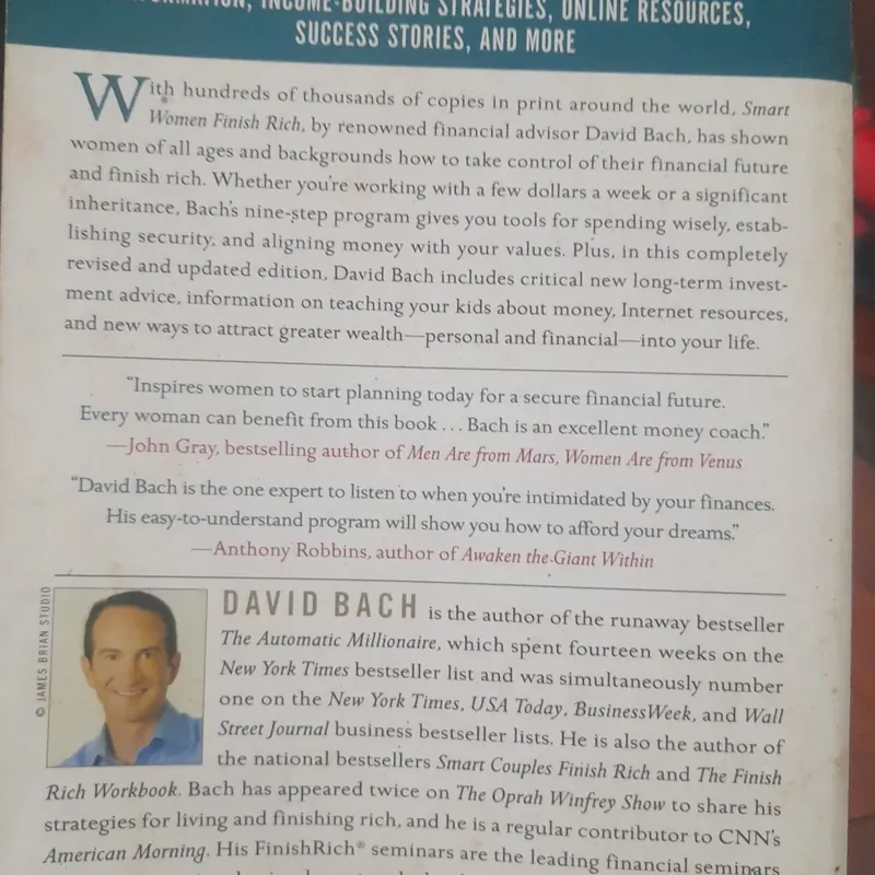 David Bach - SMART WOMEN FINISH RICH 674072