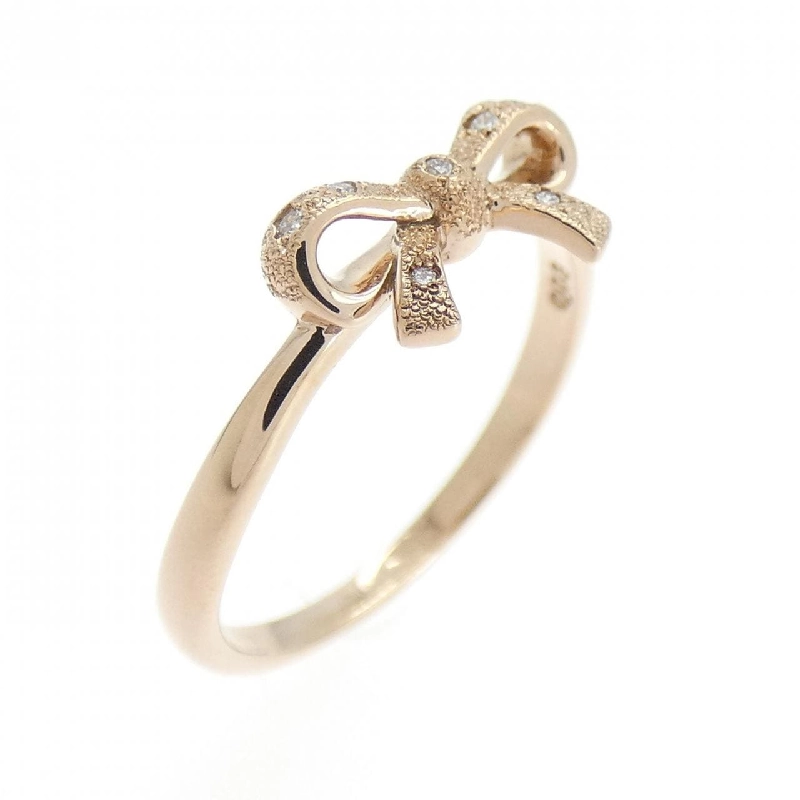 Nhẫn kim cương hình ruy băng Star Jewelry 0.03CT - Hàng hiệu Authentic 837048