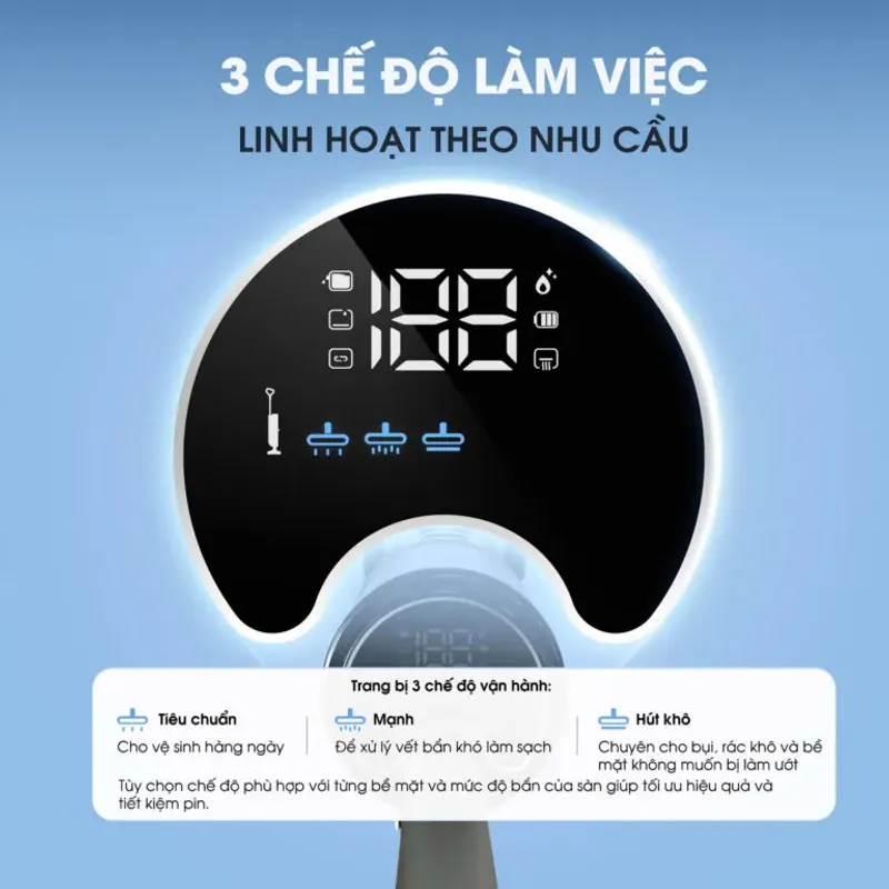 🎉 Máy Hút Bụi Lau Sàn H8 Pro – Hoạt Động Êm Ái, Dễ Dùng Cho Mọi Nhà 🔇💎 708823