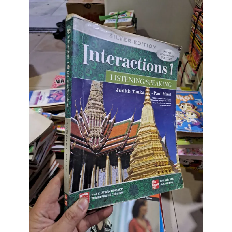Interactions 1 listening speaking - Silver Edition - mới 80% có viết - HỌC NGOẠI NGỮ - HCM0111 629853
