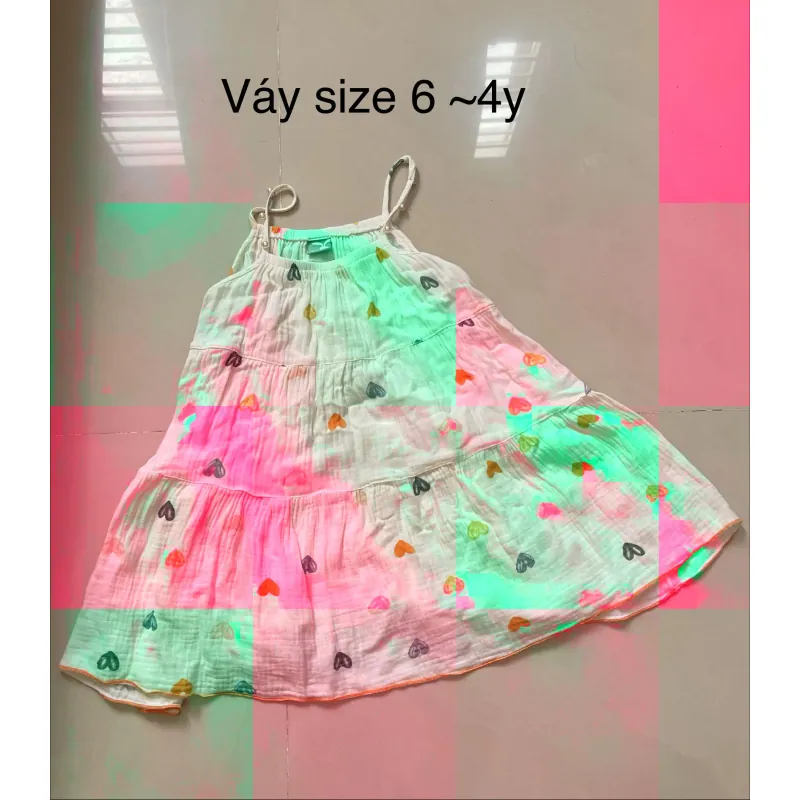 Váy đũi 2 dây 4y 1004378