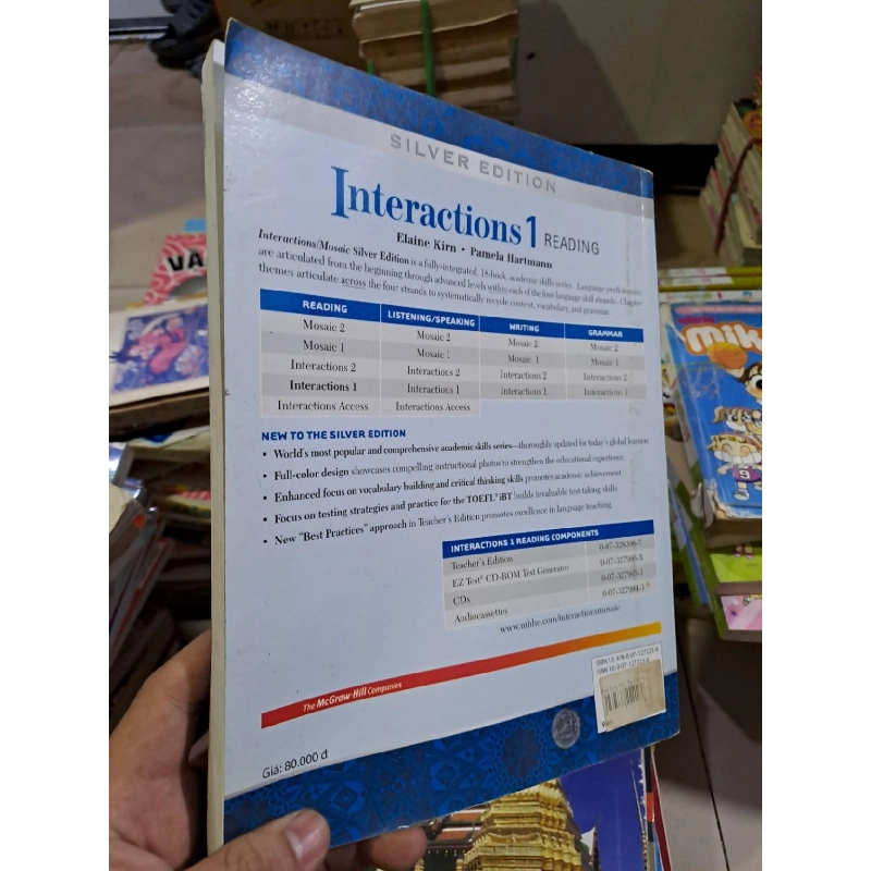 Interactions 1 reading - Silver Edition - 2009 mới 80% - HỌC NGOẠI NGỮ - HCM0111 923976