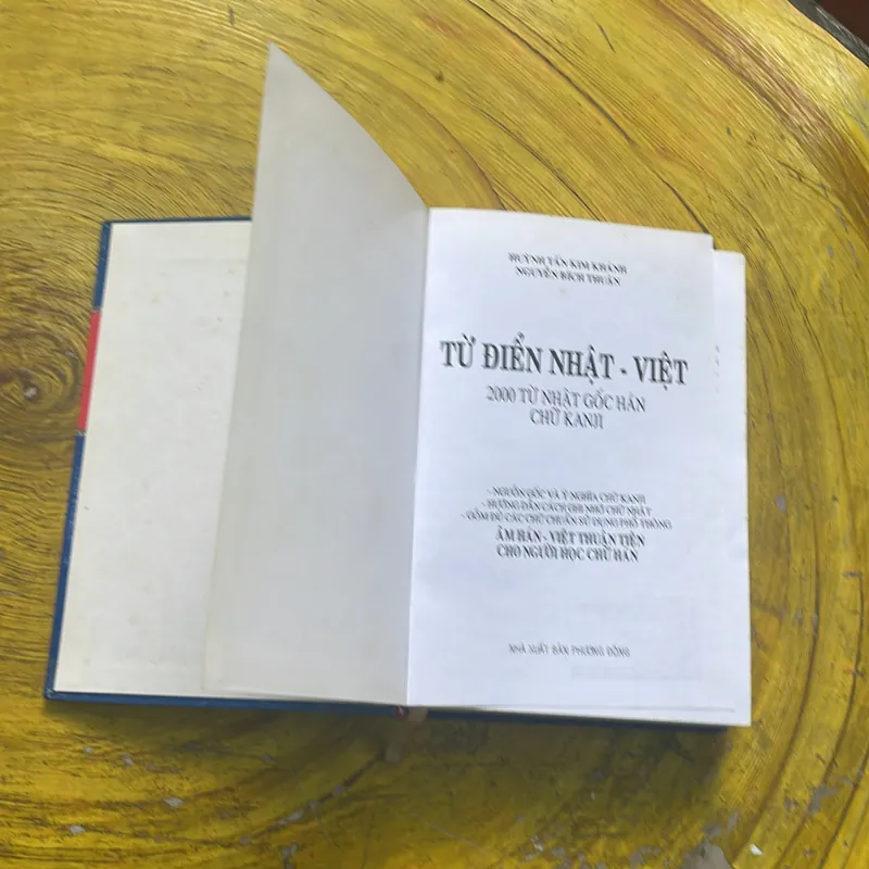 TỪ ĐIỂN NHẬT VIỆT- HUỲNH TẤN KIM KHÁNH- NGUYỄN BÍCH THUẬN 575410