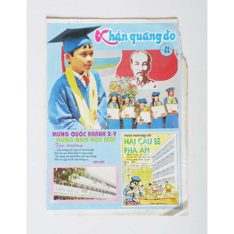 Báo Khăn quàng đỏ xưa (Số 35 - Năm 1993) 15741