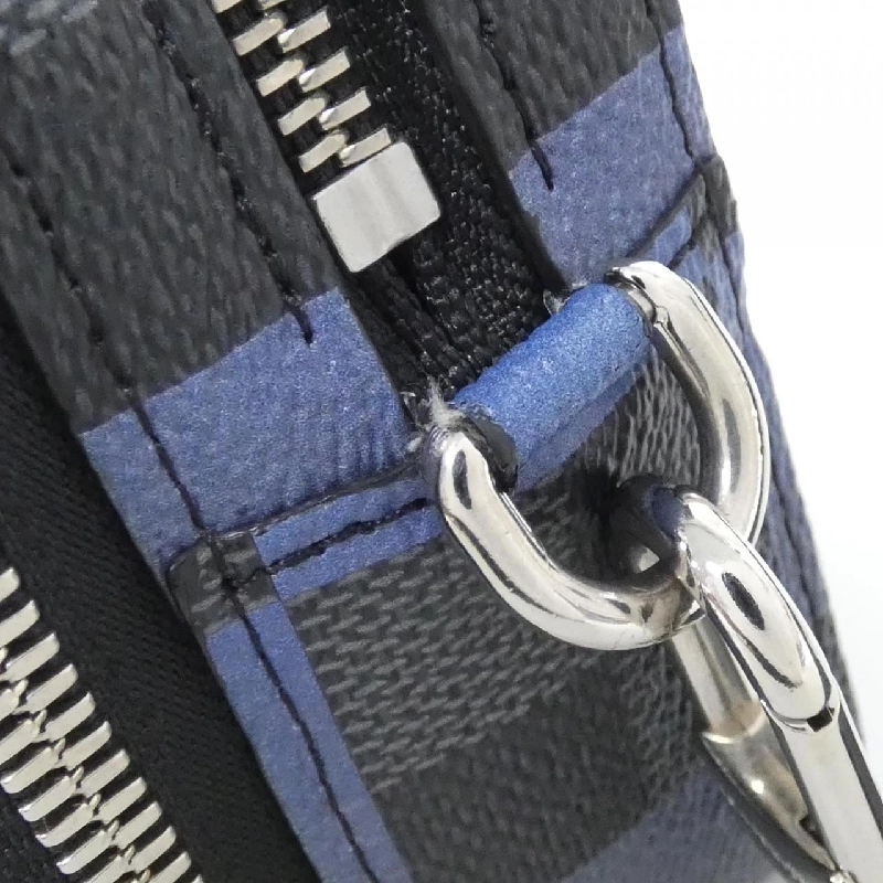 Túi đeo vai Louis Vuitton Damier Graphite Giant Alpha Wearable Wallet N60414 611998