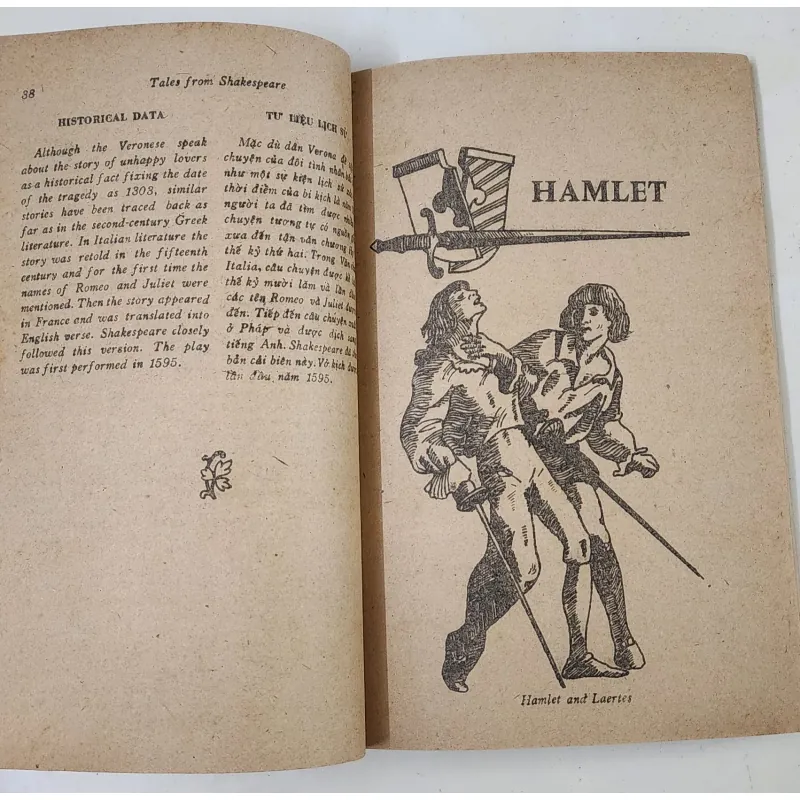 Truyện kể từ kịch Shakespeare, song ngữ Anh - Việt (có tranh vẽ minh họa) 931652