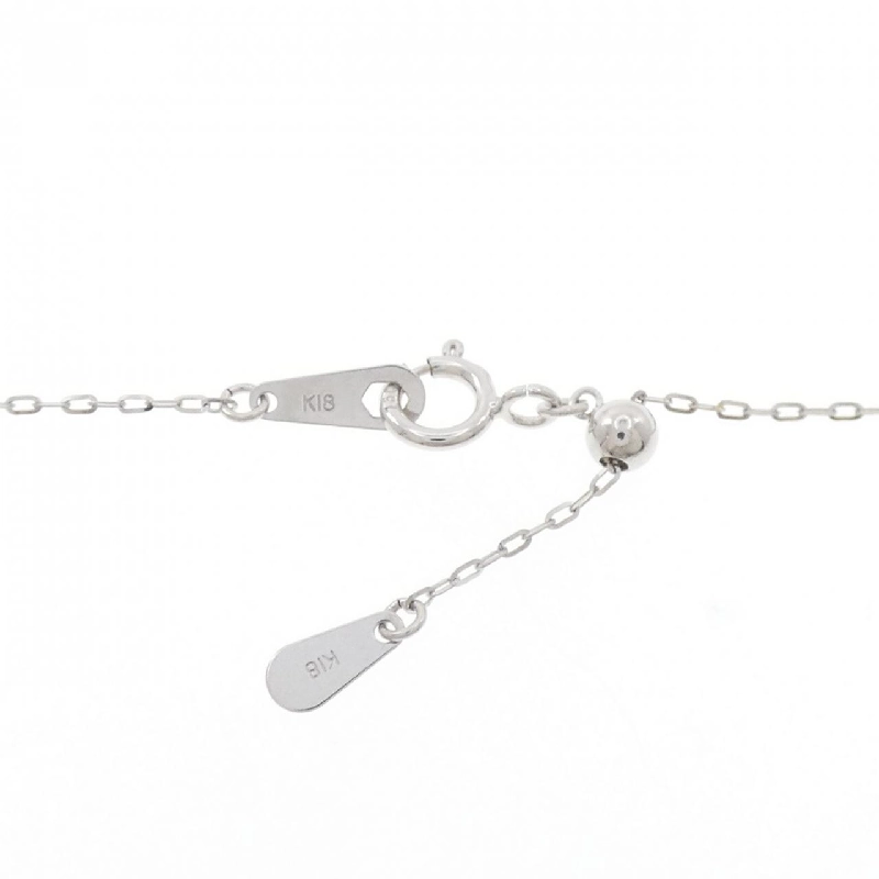 Dây chuyền ngọc lục bảo PT900/K18WG 0.71CT - Hàng hiệu Authentic 860005