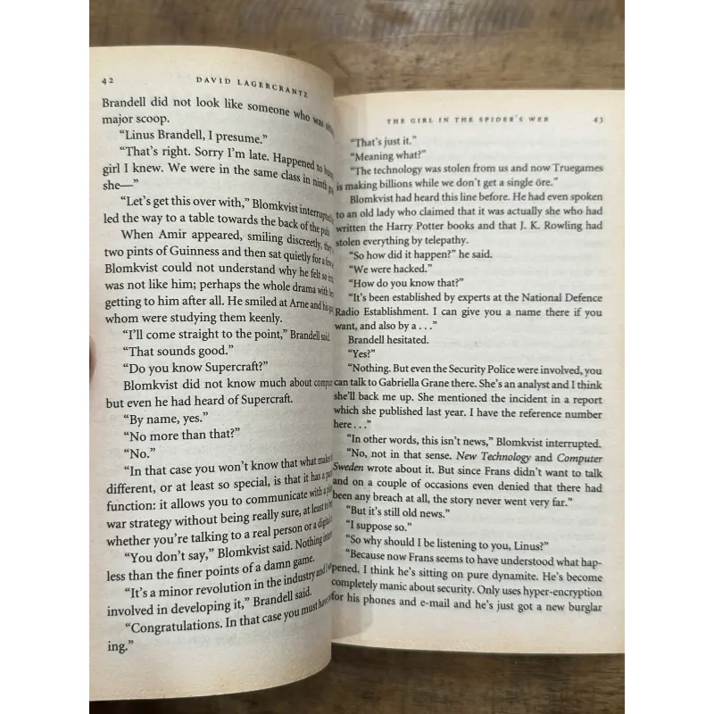 The Girl in the Spider's Web - David Lagercrantz 735430