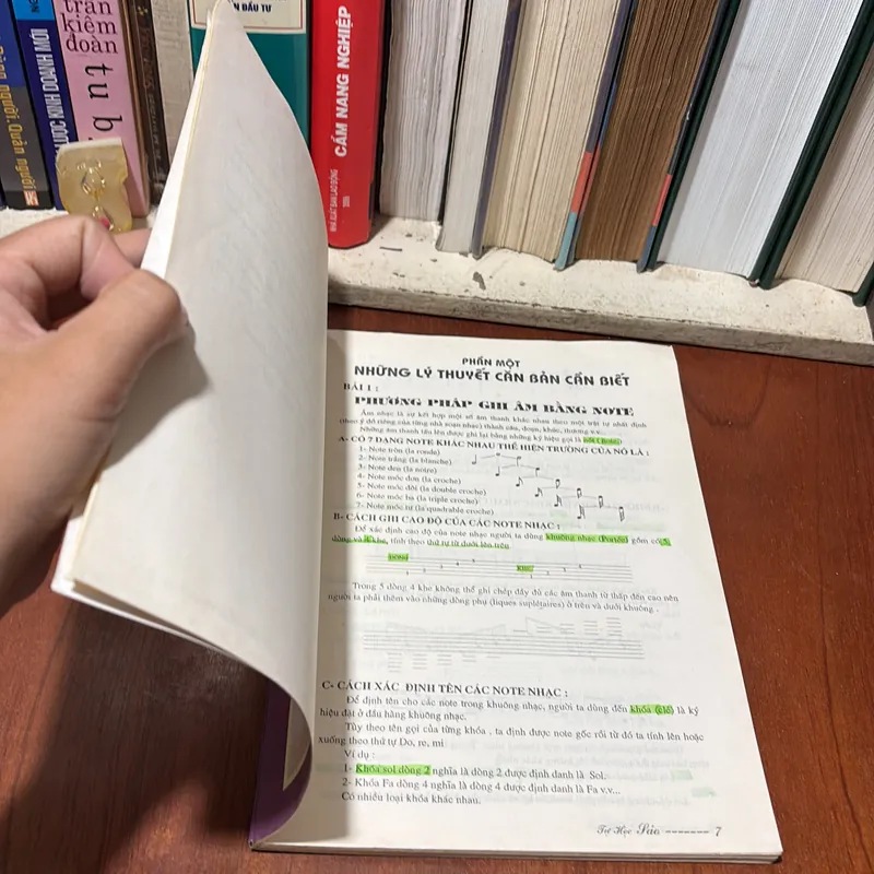 II Nhạc Cụ, Âm Nhạc: Tự Học Sáo _ Độc Tấu Đệm Thở (Tập 1) - Sơn Hồng Vỹ (Vi Sơn) - 2004 727051