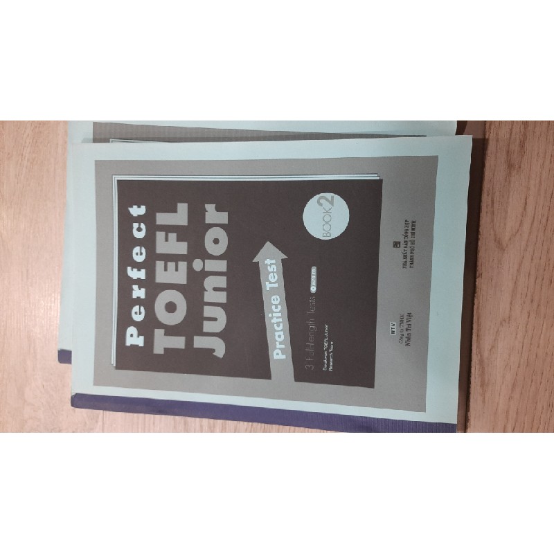 Trọn bộ 3 quyển Perfect TOEFL Junior practice test bản photo 46570