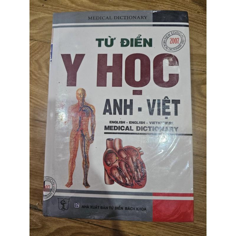 Từ điển Y HỌC ANH VIỆT (bìa cứng, còn màng co) 407832