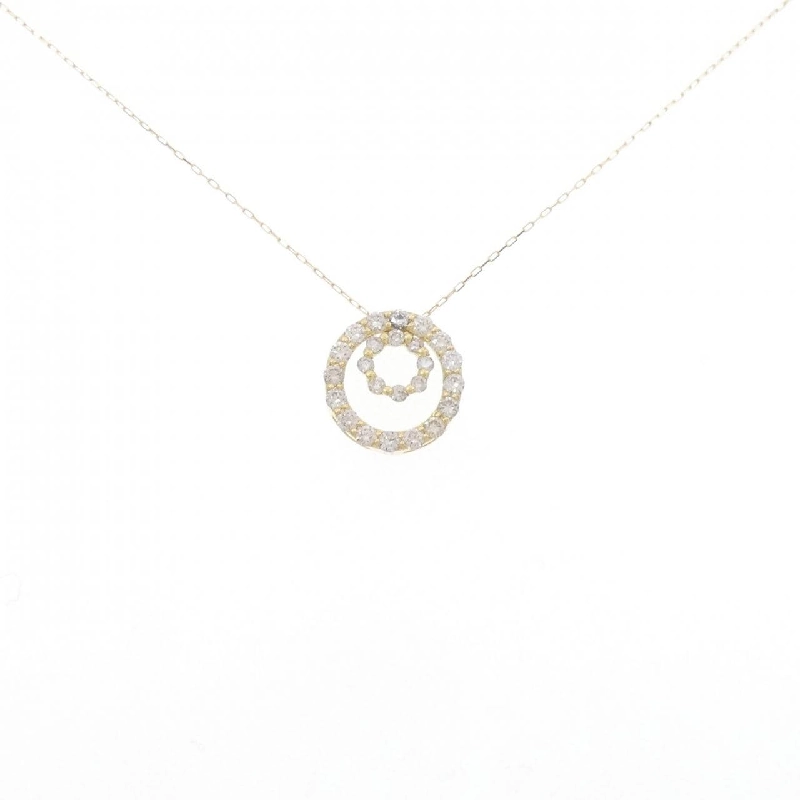 Dây chuyền kim cương K18YG 0.45CT - Hàng hiệu Chính hãng 860974