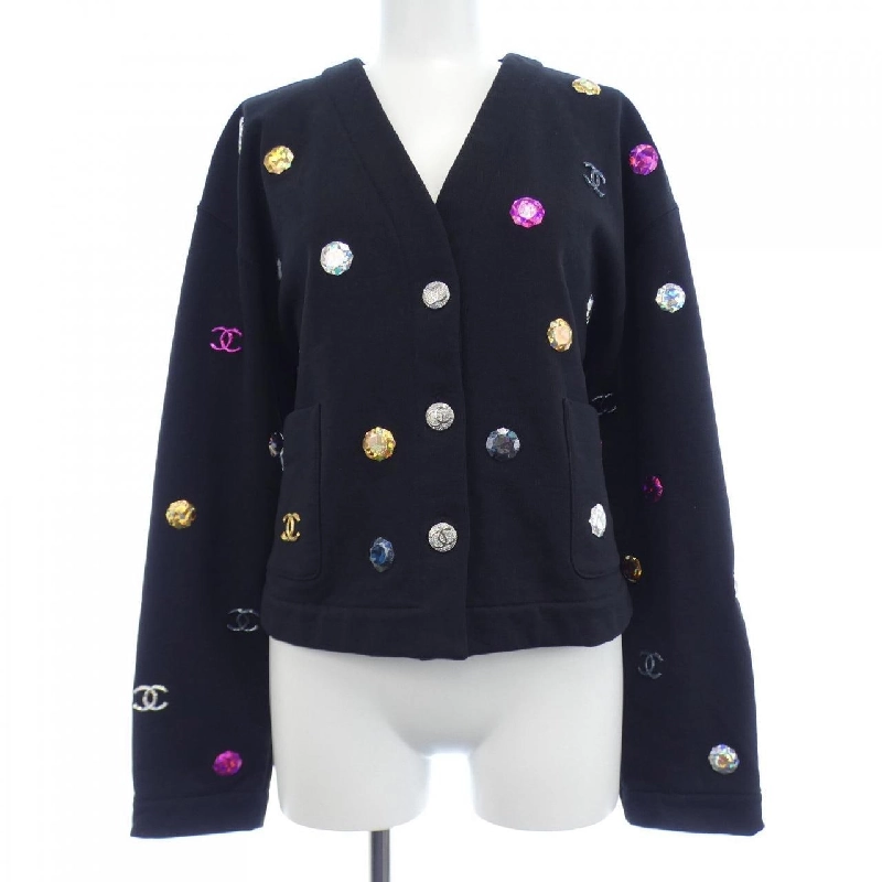 【Mã giảm giá】Áo khoác cardigan CHANEL 643826