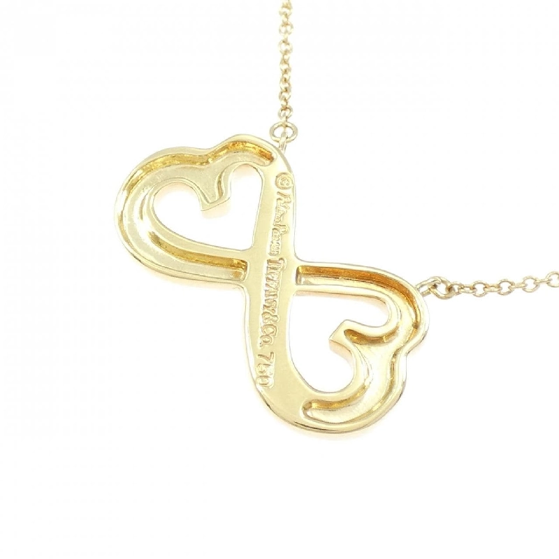 Dây chuyền Tiffany Double Loving Heart - Hàng hiệu Authentic 840084