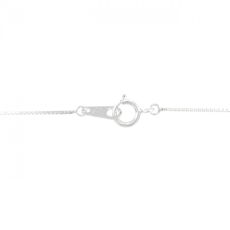 K18WG Dây chuyền kim cương chéo 0.16CT - Hàng hiệu Chính hãng 862421