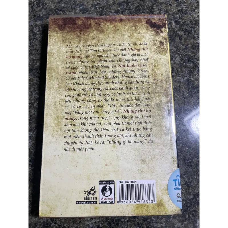 Những thứ họ mang Tim O’Brien 705966