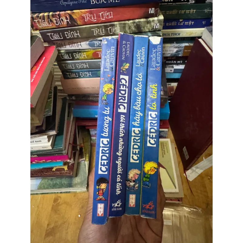 Sách Cedric 4 cuốn - in màu đẹp 1025966