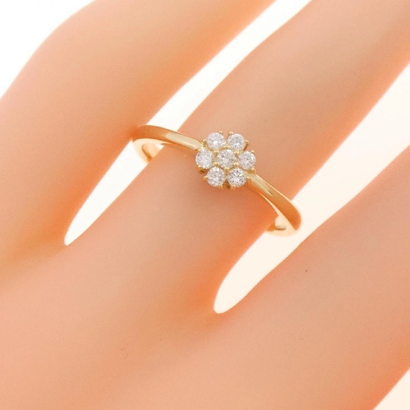 Nhẫn kim cương K18YG 0.15CT - Hàng hiệu Authentic 857086