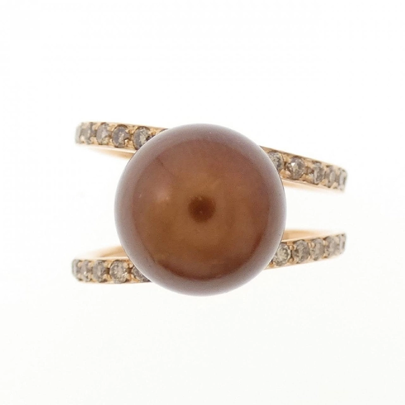 Nhẫn ngọc trai đen 750PG 10.0mm 668771