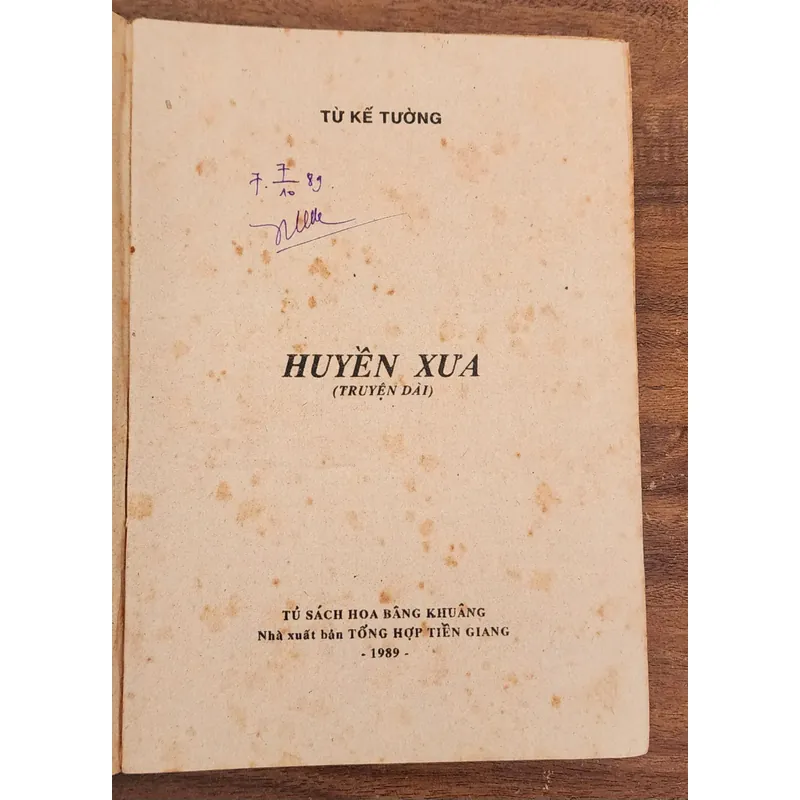 HUYỀN XƯA - Từ Kế Tường (214 trang) 731622