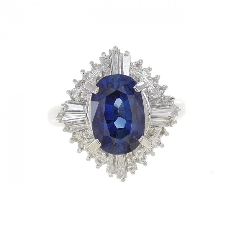Nhẫn Sapphire PT900 2.21CT 666086