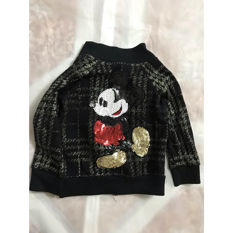 Áo khoác cho bé màu đen hình Mickey 479297