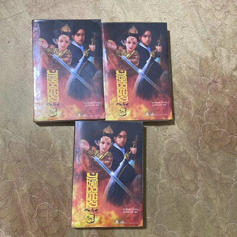 Ỷ THIÊN ĐỒ LONG KÝ - trọn bộ 3 tập- KIM DUNG 735585