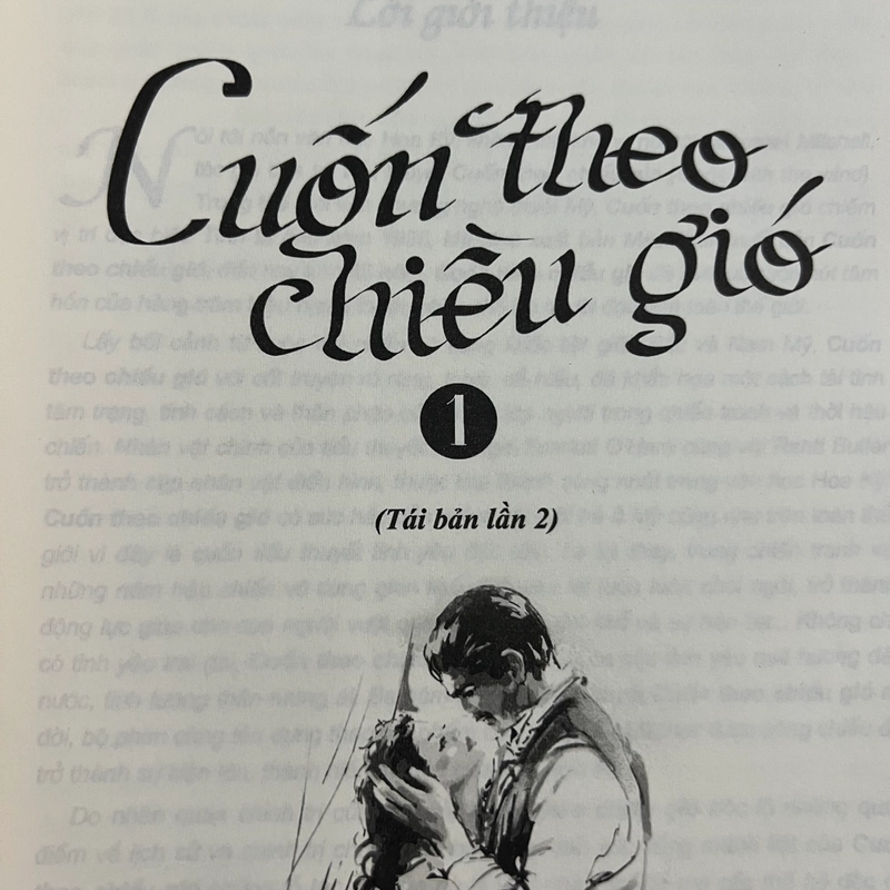 Tiểu thuyết Cuốn theo chiều gió - Tập 1 - Mới 99% 525015