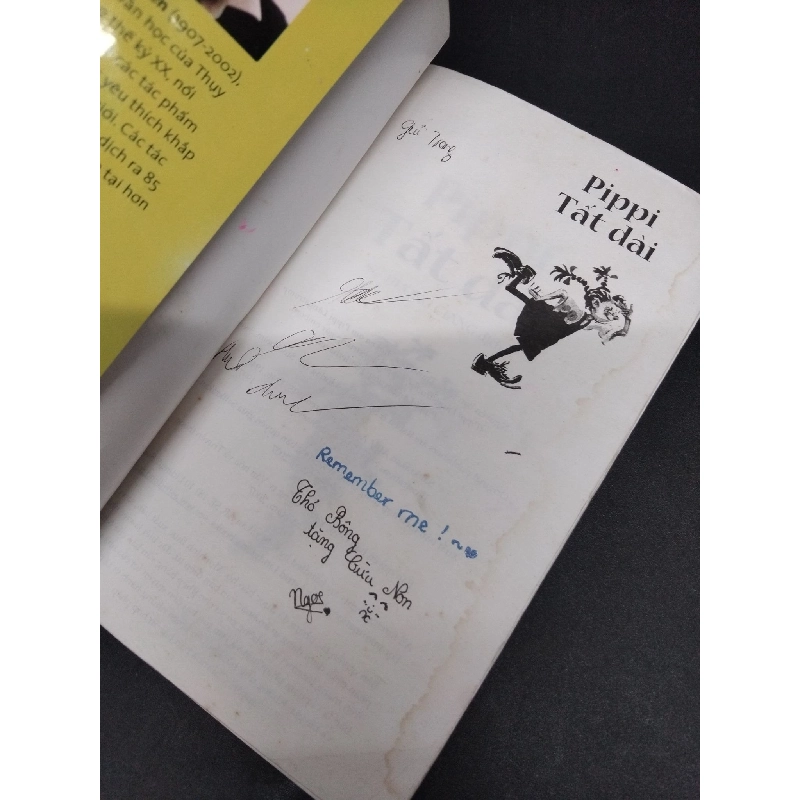 Pippi tất dài Astrid Lindfren mới 60% bẩn bìa, ố nhẹ, tróc gáy, tróc bìa, có chữ viết, ẩm 2013 HCM.ASB3010 917355