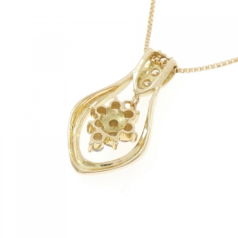 Dây chuyền kim cương K18YG 0.51CT - Hàng hiệu Chính hãng 858103