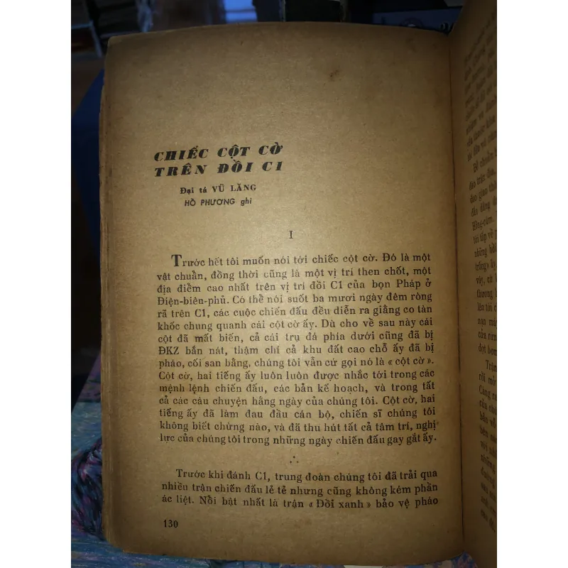 Vài hồi ức về Điện Biên Phủ tập 1 970121