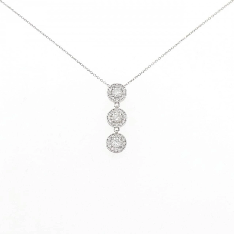 Dây chuyền kim cương PT900/PT850 0.53CT - Hàng hiệu Chính hãng 866107