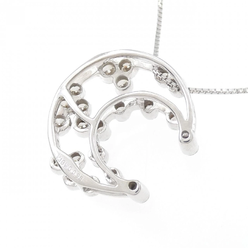 K18WG Dây chuyền kim cương 0.95CT - Hàng hiệu Chính hãng 862002