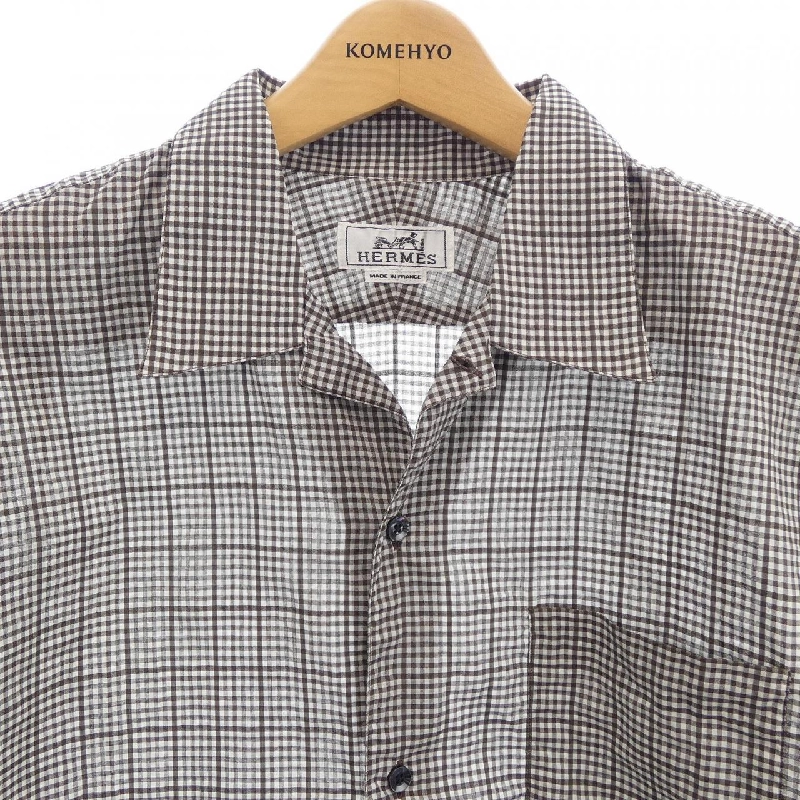Áo sơ mi ngắn tay HERMES - Hàng hiệu Authentic 892782